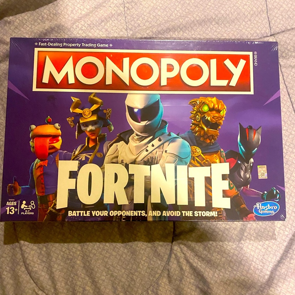 MONOPOLY: Fortnite Edition Board Game Inspired by Fortnite